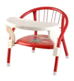 Baby Chair with Tray | Children Study Chair, Foldable Baby Seat Plastic Travelling and Home for Baby Kids - Image 2