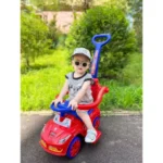 Baby Ride on Toy Kids Mega Car 3 in 1 Without Pedal Baby Twist Car Kids Ride on Car With Pushhand for 1-5 Years Old-5190NP - Image 2