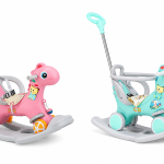 Children’s Swing Rocking Chair and Ride-On Toy Car Rocking Horse
