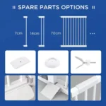 Door Safety Gate HAMON Stair Safety Gate for Children Stair Gate - Image 3