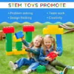 New Toys 2025 Educational Toys Large Building Brick Plastic Building Blocks Sets for Kids-45 Pcs - Image 2