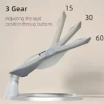 Electric Swing Baby Cradle with Remote Control Toddler Rocking Chair Toys Cotton Bouncer Play Infant Bassinets Cradles - Image 7