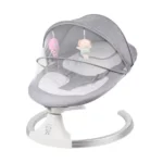 Electric Swing Baby Cradle with Remote Control Toddler Rocking Chair Toys Cotton Bouncer Play Infant Bassinets Cradles - Image 5