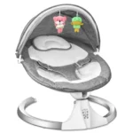 Electric Swing Baby Cradle with Remote Control Toddler Rocking Chair Toys Cotton Bouncer Play Infant Bassinets Cradles - Image 14