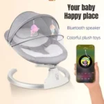 Electric Swing Baby Cradle with Remote Control Toddler Rocking Chair Toys Cotton Bouncer Play Infant Bassinets Cradles - Image 10