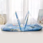 Newborn Baby Crib Netting Children Portable Foldable Baby Bed Mosquito Net Boat Type Zipper Curtain Infant Play Tent Sleep Bed - Image 8