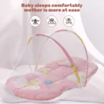 Newborn Baby Crib Netting Children Portable Foldable Baby Bed Mosquito Net Boat Type Zipper Curtain Infant Play Tent Sleep Bed - Image 7