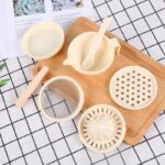 Multifunctional Baby Food Bowl Set Infant Food Masher Processor Handmade Fruit and Vegetables Grinder Easy to Use