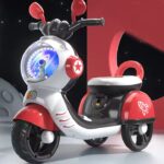 Factory Good Quality Cheap Child Motorcycle Electric Toys Baby Ride-on Car Kids Tricycle 6V Battery Motorbike for 3-8 Years Old