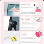 Height Adjustable Standing Double Sided Chalkboard with Various Accessories and Non-slip Feet, Angle Height Adjustable for Aged 4-12 - for Learning, Creativity, Play - Image 2