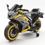 Hot Garage R15 Battery Operated Bike for Kids with LED Light, Bluetooth & Music | Baby Ride on Toy Rechargeable Battery Bike | Electric Bike for Kids to Drive 3 to 8 Years Boys Girls - Image 2