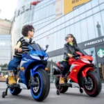 Hot Garage R15 Battery Operated Bike for Kids with LED Light, Bluetooth & Music | Baby Ride on Toy Rechargeable Battery Bike | Electric Bike for Kids to Drive 3 to 8 Years Boys Girls