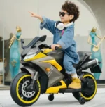 Hot Garage R15 Battery Operated Bike for Kids with LED Light, Bluetooth & Music | Baby Ride on Toy Rechargeable Battery Bike | Electric Bike for Kids to Drive 3 to 8 Years Boys Girls - Image 6