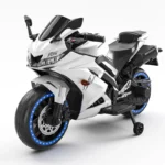 Hot Garage R15 Battery Operated Bike for Kids with LED Light, Bluetooth & Music | Baby Ride on Toy Rechargeable Battery Bike | Electric Bike for Kids to Drive 3 to 8 Years Boys Girls - Image 5