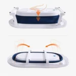 Infant Shining Folding Bath Tub Baby Bath 0-6 Years Large Size Newborn Baby Products Bath Seat Bathtub for Kids Baby Shower Bath - Image 3