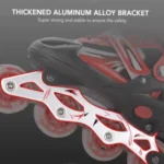 8 Pack Inline Skate Wheels, Indoor/Outdoor Roller Skate Wheels, Roller Blade Replacement Wheels with Bearing 64mm - Image 14