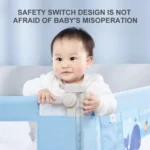 Kids Bed Safety Guards with Adjustable Lifting Rod - Adjust Safety Bed Rail for Baby Customizable - Image 5