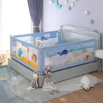 Kids Bed Safety Guards with Adjustable Lifting Rod - Adjust Safety Bed Rail for Baby Customizable - Image 3