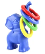 Exciting Kindergarten Catching Plastic Ring Toss Game Toy Plastic Elephant Shape Ring Game - Image 2