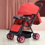 Lightweight Foldable Travel Baby Stroller with Two-Way Push for 0-12 Months Multifunctional New Model EVA Wheels Car Type