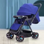Lightweight Foldable Travel Baby Stroller with Two-Way Push for 0-12 Months Multifunctional New Model EVA Wheels Car Type - Image 5