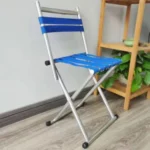 Mini Folding Armless Backpack Carp Fishing Outdoor Beach Chair Portable Folding Camping Stool Chair for Camping Fishing Travel Hiking Camp Chair Garden Beach Picnic Outdoor Foldable Chair Sto - Image 9