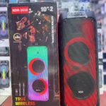 NDR 1610 Dual 10inch Party Speaker Box with Two Bluetooth Microphones 2