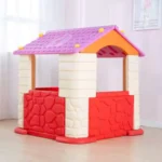 Outdoor Indoor Household Kids Home Playground Toys Safety Small Kids Plastic Playhouse Kids Game Mini Indoor Playground Equipment Security Plastic Kids Playhouse - Image 6