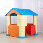 Outdoor Indoor Household Kids Home Playground Toys Safety Small Kids Plastic Playhouse Kids Game Mini Indoor Playground Equipment Security Plastic Kids Playhouse - Image 4