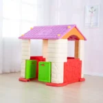 Outdoor Indoor Household Kids Home Playground Toys Safety Small Kids Plastic Playhouse Kids Game Mini Indoor Playground Equipment Security Plastic Kids Playhouse - Image 3