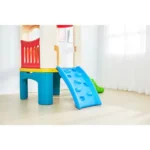 Colorful Attractive Happy Slide Pavilion Plastic Playground Slides for Indoor Children