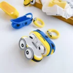 Prancer Minion AirPods Pro Soft Silicone Protective Case 3D Design Shockproof Case Cover - Image 3