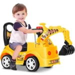 Tolo Toys Kids Ride on Tolo Backhoe Excavator - Image 5