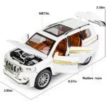 Ready for Adventure? 🚙✨ Check Out the 1:24 Toyota Prado Model Car - Image 2
