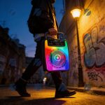 KTS-2006 Wireless Portable Outdoor Speaker with FM Radio 4 Inch