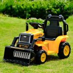 Kids Electric Excavator 12V Battery High Quality Kids Rechargeable Two Wheel Drive With Manual Arm Kids Ride on Excavator