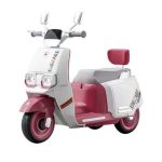 High Quality Cute Electric Motorcycle for Kids Battery-Powered Ride-on Toy Car with Two Seats for Children’s Fun Driving Scooter