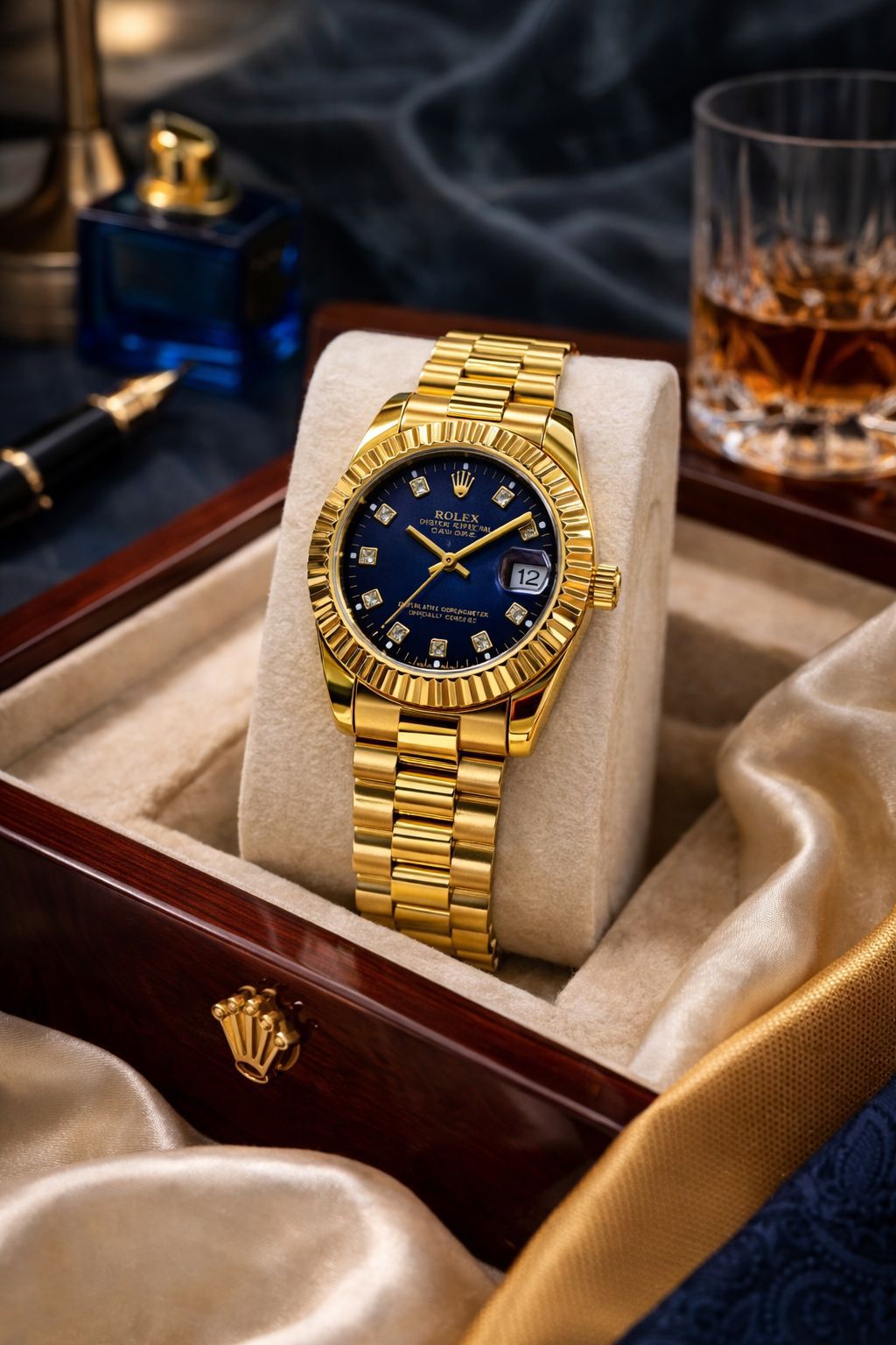 4950-39 Royal Gold Ladies Watch – Premium Luxury Design - Image 1