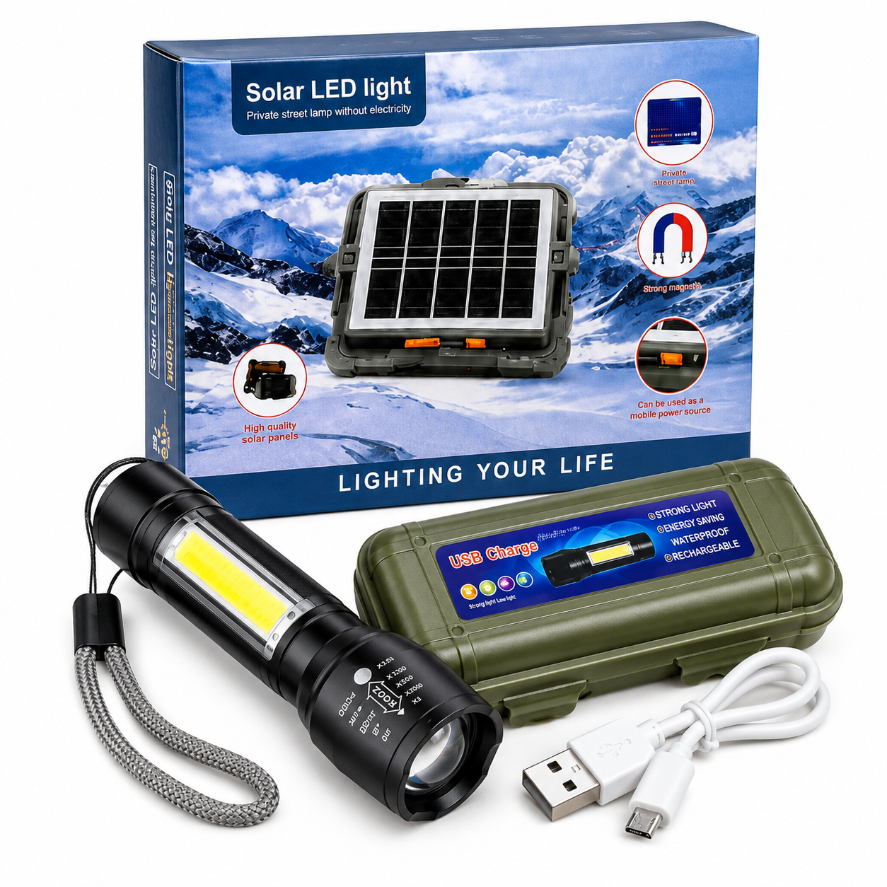ChatGPT Image Aug 14, 2026, 09_58_41 AM 02 Must-Have Items Solar Emergency Essentials Pack - Image 1