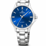 Luxury Men's Black Stainless Steel Watch