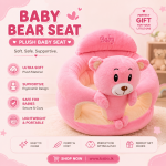 Baby New Support Seat Soft Plush Chair Learning To Sit Stuffed Doll Toys Cartoon Travel Seat Safety Cushion Seat Baby Sofa - Image 3