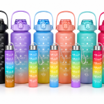 3IN1 Bottle-Motivational Time Marker Water Bottle