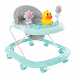 Kids Learn to Walk Cartoon Walking Toy Chair Musical Baby Walker with Stopper for Children