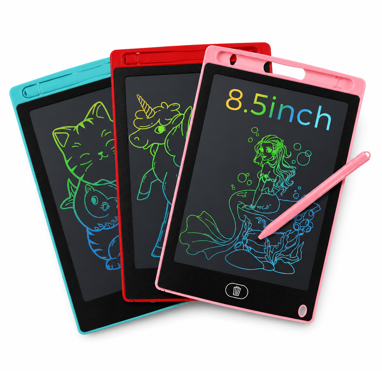 ChatGPT Image Jul 4, 2026, 11_01_19 AM Popular Erasable 8.5 Inch Kids Electronic Drawing Board Digital Handwriting Pad Educational Portable LCD Writing Tablet - Image 1
