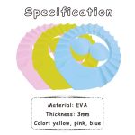 Adjustable Waterproof Eco-Friendly Cute Quick Dry Soft Shower Cap for Babies with Ear Protection Safe Bathing & Shampooing - Image 6
