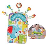 Hot Selling Cartoon Baby Activity Game Mat Soft Hanging Toy Baby Play Gym With Pillow Baby Blanket - Image 2